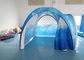 Купол 0.4mm Платон свода голубого воздуха рекламируя раздувной шатер
