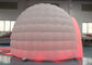 Шатер купола иглу красочного света СИД гигантский раздувной с входом тоннеля