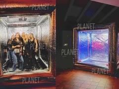 Надувный фотокабинка кубический банкомат