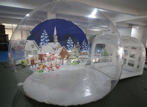 Latest company news about Почему нам нужно гинат раздувное идет снег глобус на приходя праздник Kрисмтас