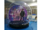 Подгонянный глобус снега гигантского человеческого размера раздувной с воздуходувкой, пневматическим насосом