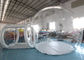 Наружная прозрачная большая надувная палатка для кемпинга с одним туннелем, надувная палатка с пузырем для кемпинга
