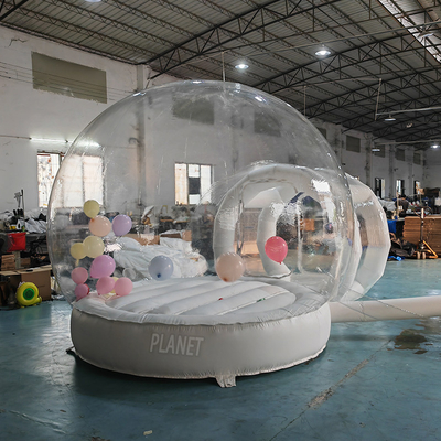 quality Хвастун пузыря шатра купола пузыря PVC дома прыжка пузыря на открытом воздухе партии портативный раздувной factory